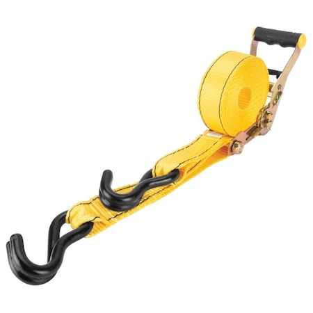 Dendesigns 1.5 in. x 15 ft. Ratcheting Tie Down Straps, 2PK DE3043620